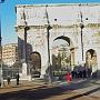 Arch of Constantine and Colosseum