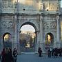 Arch of Constantine and Colosseum